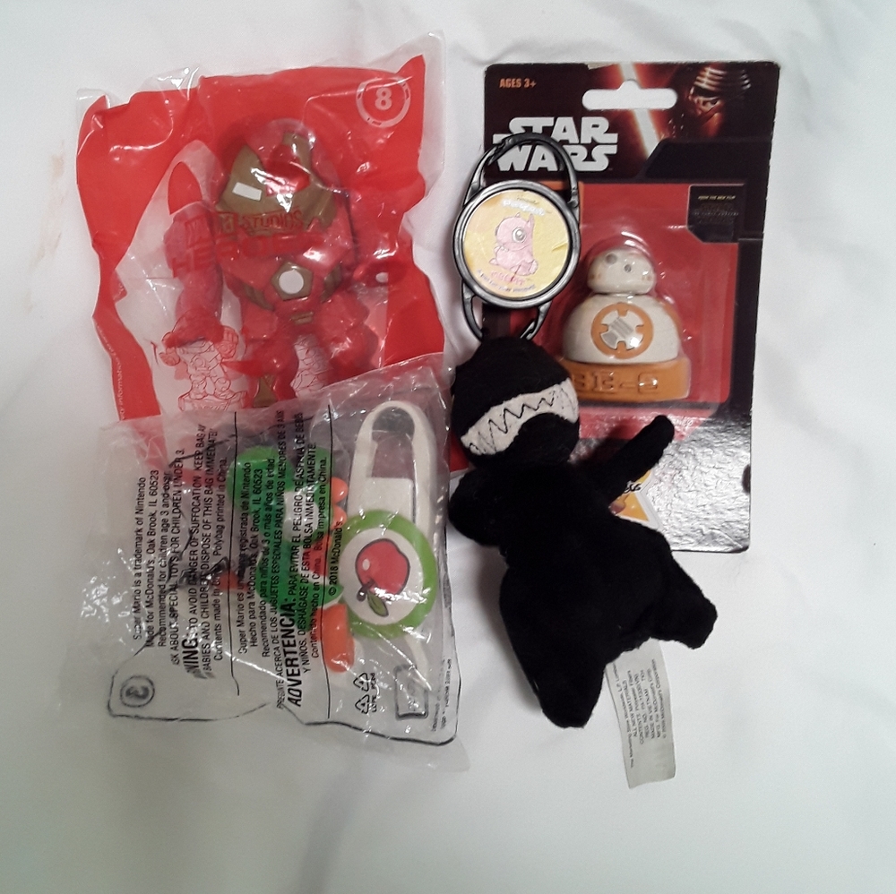 McDonald's Toys Yoshi Star Wars & Neopets Bundle